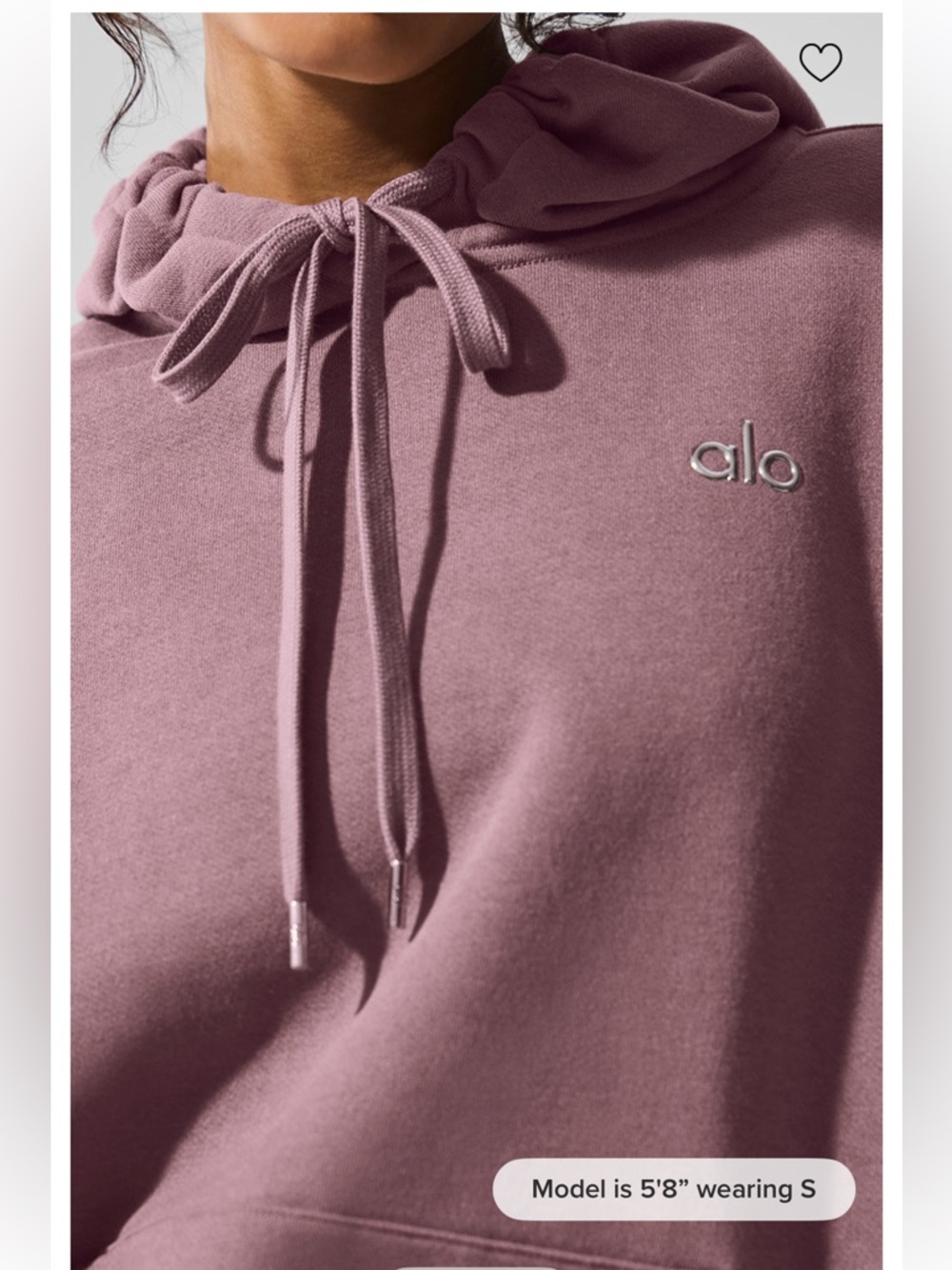 Alo yoga Accolade Hoodie - Smoky Quartz - Picture 3 of 5